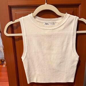 Zara Sleeveless Knit Top